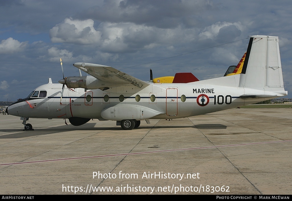 Aircraft Photo of 100 | Aerospatiale N-262E | France - Navy | AirHistory.net #183062