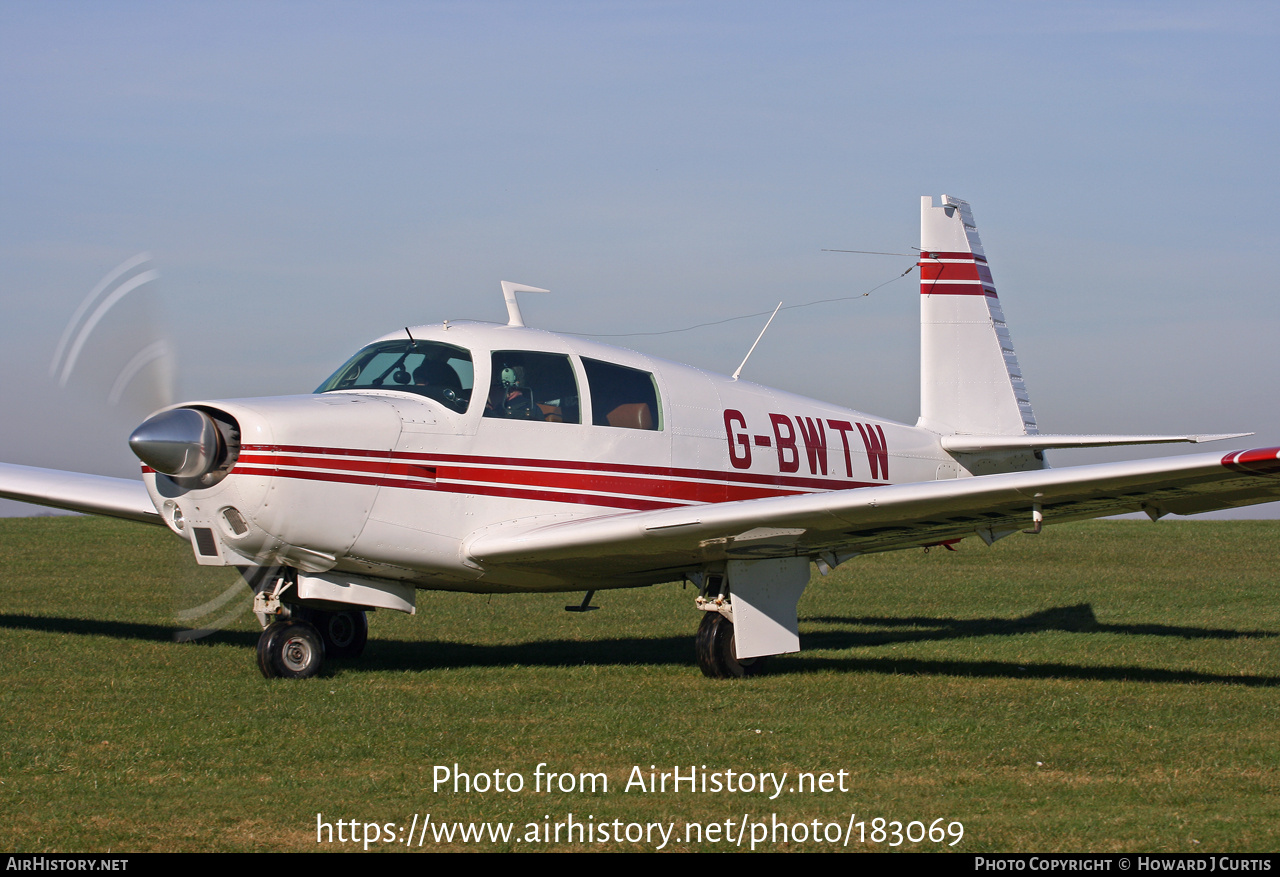 Aircraft Photo of G-BWTW | Mooney M-20C Ranger | AirHistory.net #183069