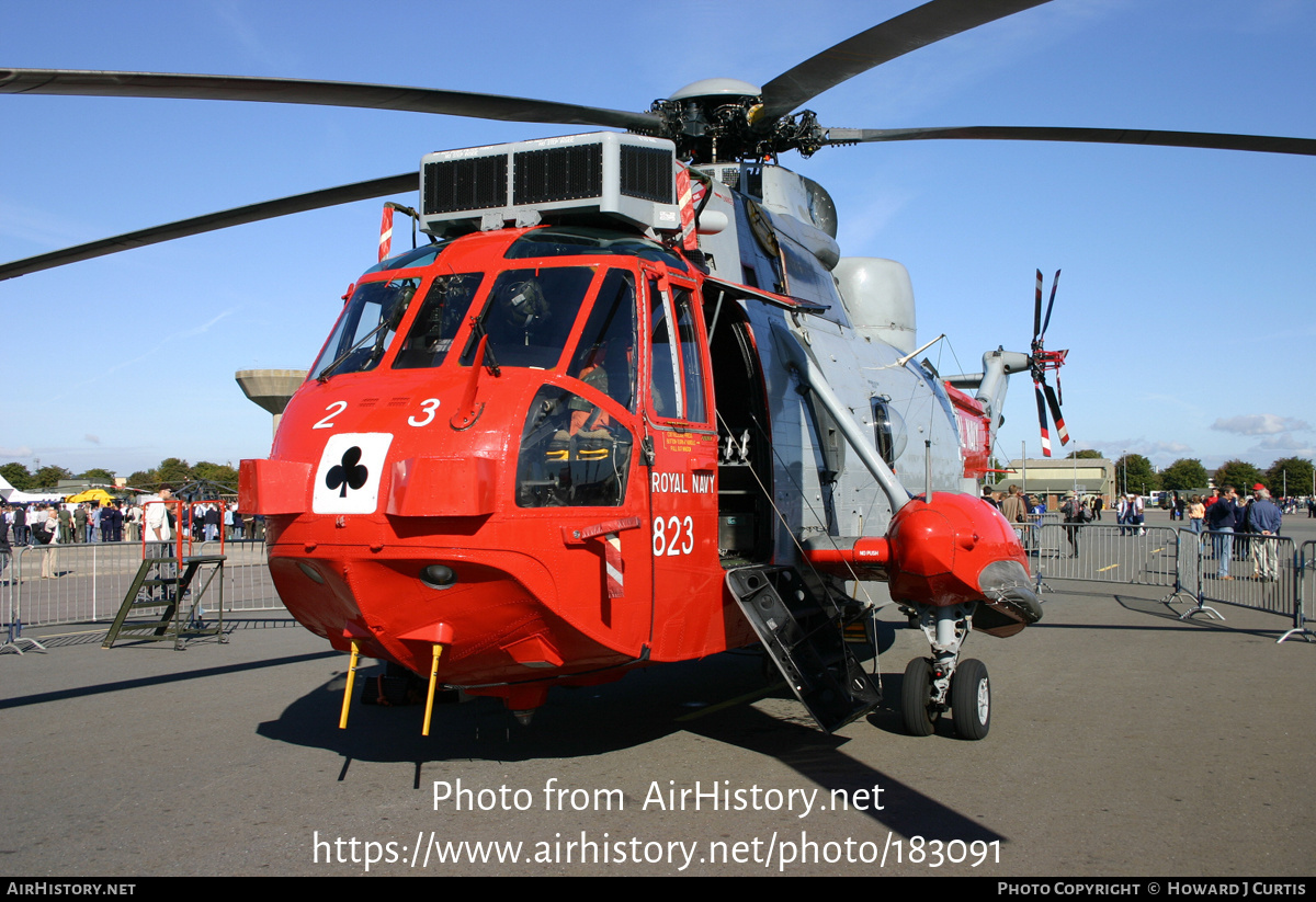 Aircraft Photo of XV699 | Westland WS-61 Sea King HU5 | UK - Navy | AirHistory.net #183091