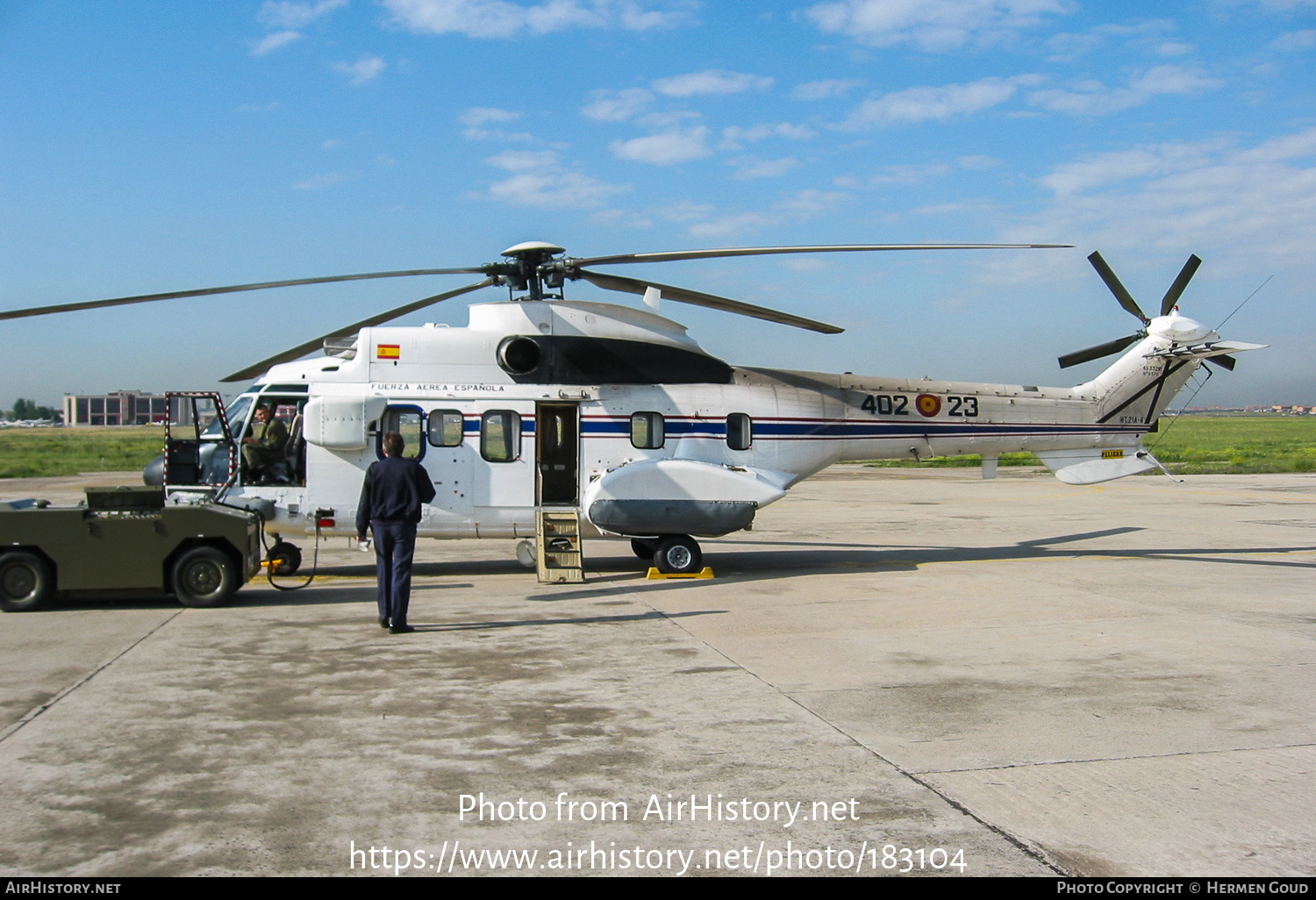 Aircraft Photo of HT.21A-4 | Aerospatiale AS-332M1 Super Puma | Spain - Air Force | AirHistory.net #183104