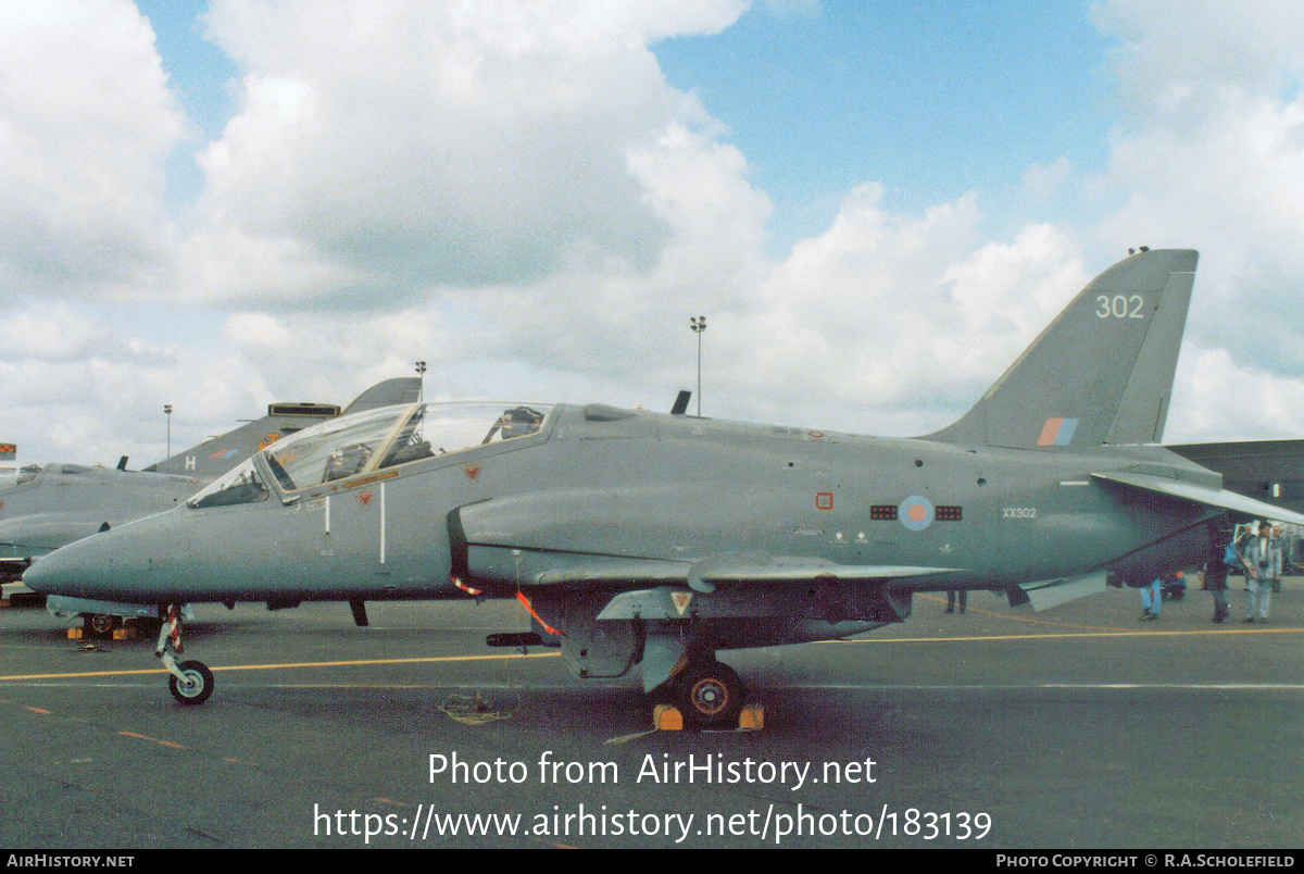 Aircraft Photo of XX302 | British Aerospace Hawk T1A | UK - Air Force | AirHistory.net #183139