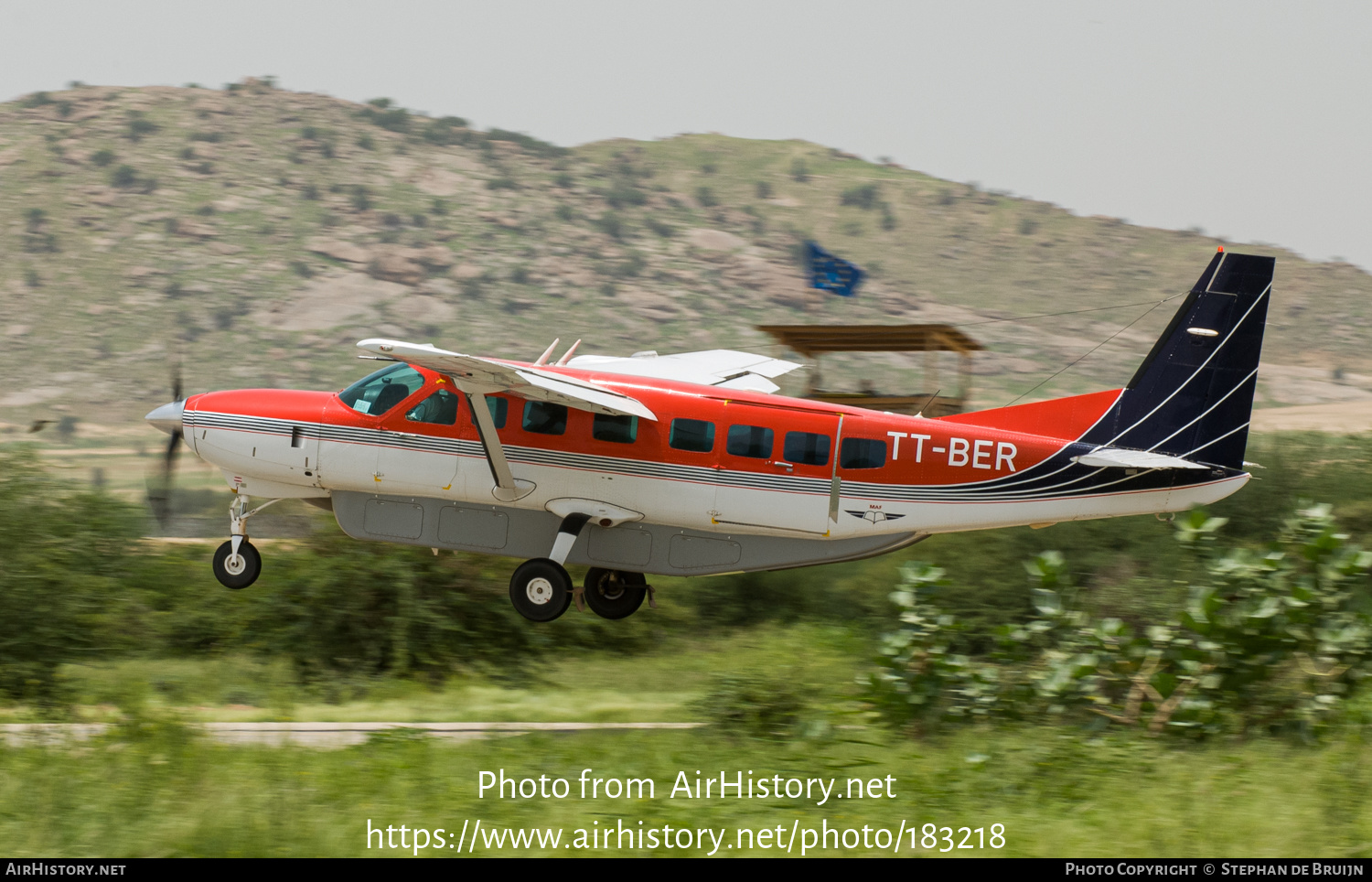 Aircraft Photo of TT-BER | Cessna 208B Grand Caravan | Mission Aviation Fellowship - MAF | AirHistory.net #183218