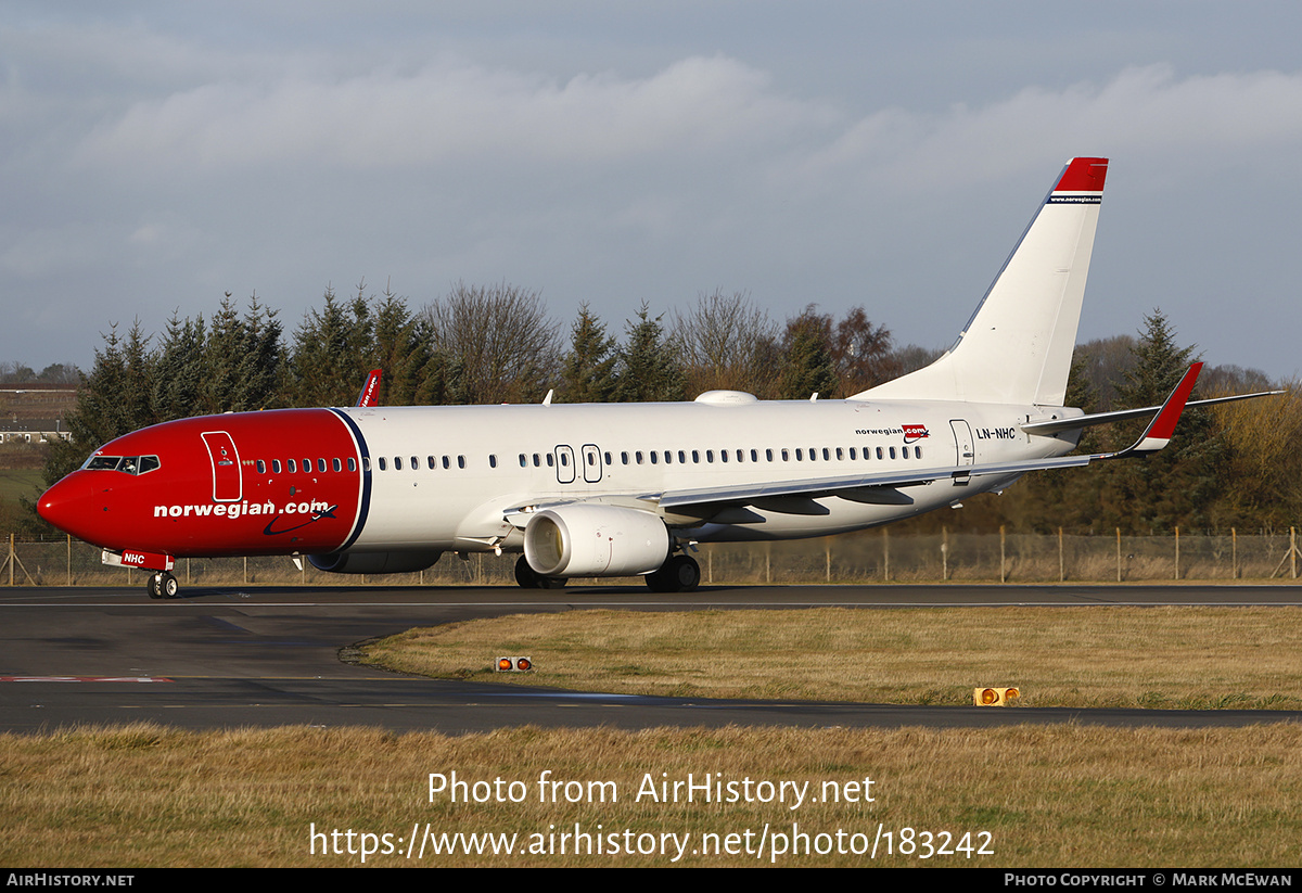 Aircraft Photo of LN-NHC | Boeing 737-8JP | Norwegian | AirHistory.net #183242