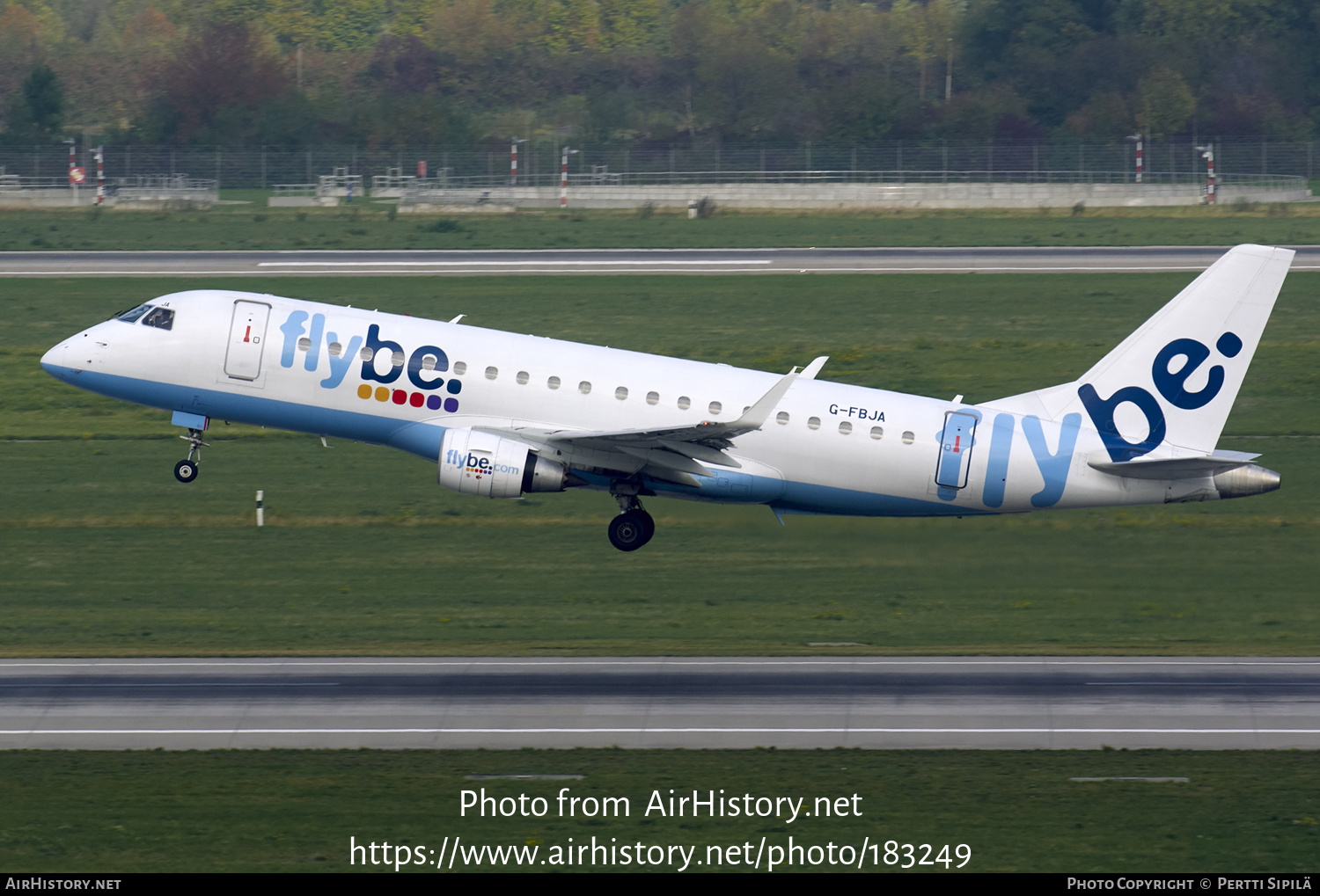 Aircraft Photo of G-FBJA | Embraer 175STD (ERJ-170-200STD) | Flybe | AirHistory.net #183249