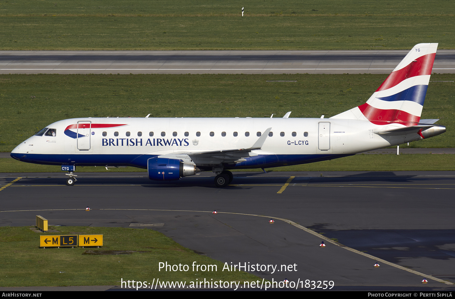 Aircraft Photo of G-LCYG | Embraer 170STD (ERJ-170-100STD) | British Airways | AirHistory.net #183259