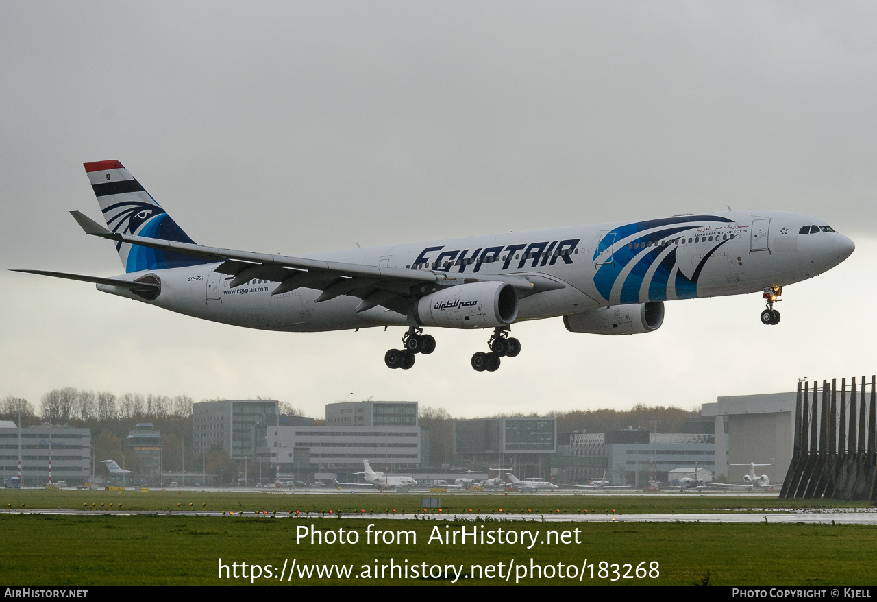 Aircraft Photo of SU-GDT | Airbus A330-343 | EgyptAir | AirHistory.net #183268