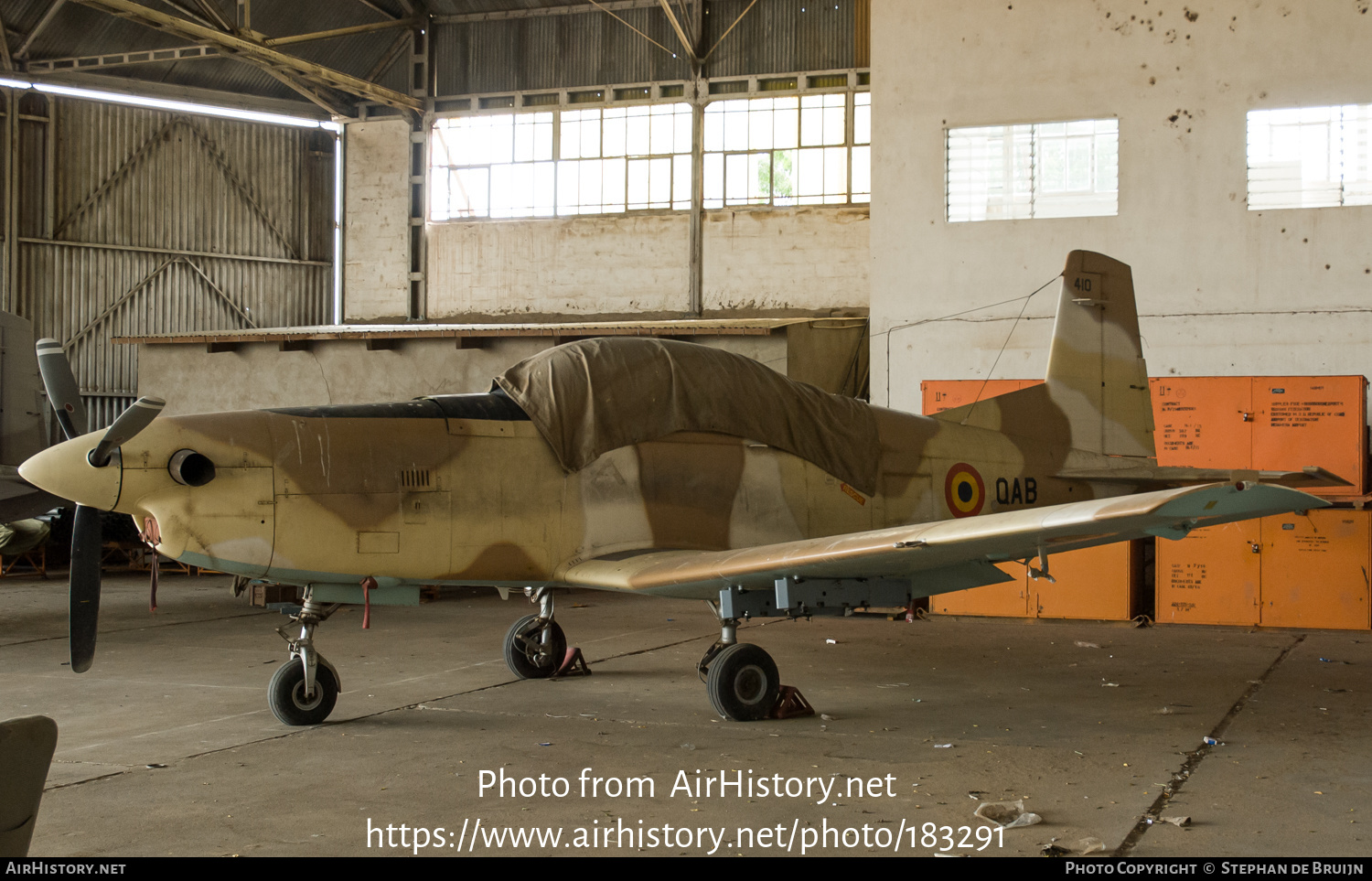 Aircraft Photo of TT-QAB / QAB | Pilatus PC-7 | Chad - Air Force | AirHistory.net #183291