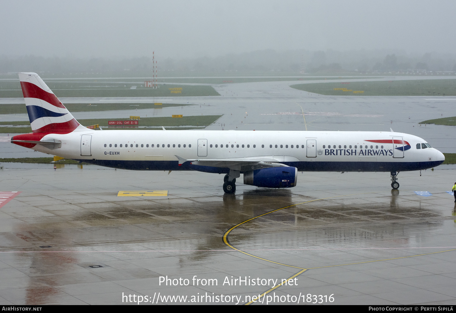 Aircraft Photo of G-EUXH | Airbus A321-231 | British Airways | AirHistory.net #183316