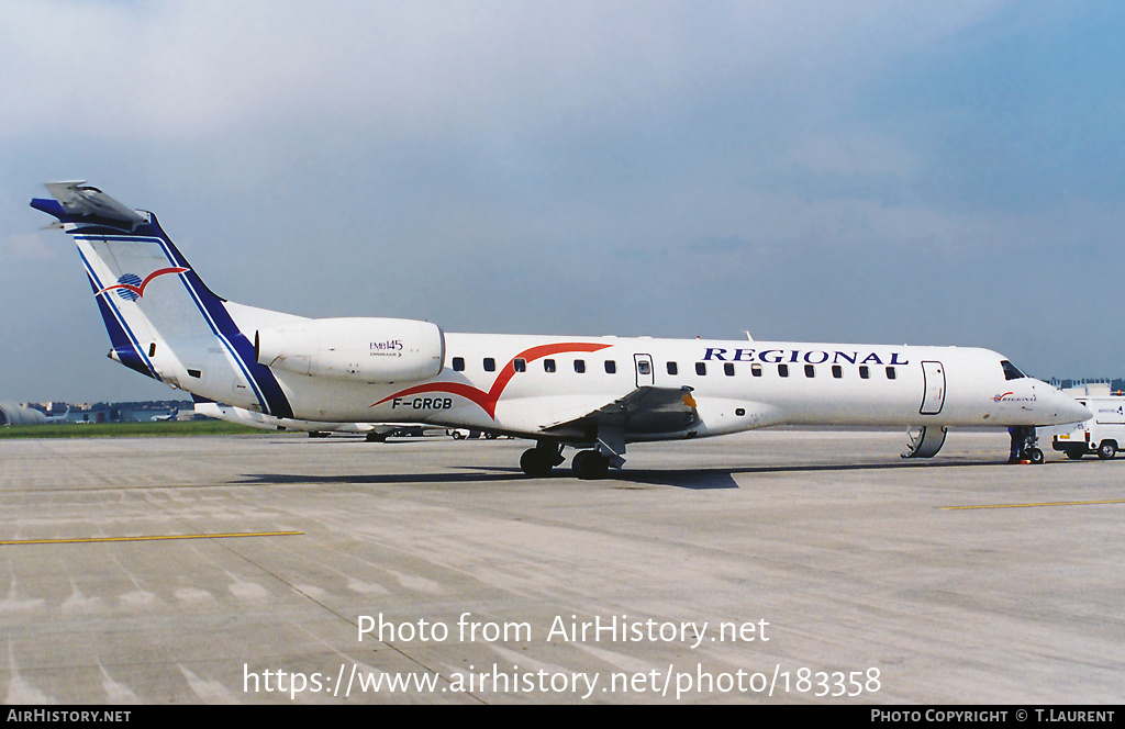 Aircraft Photo of F-GRGB | Embraer ERJ-145EU (EMB-145EU) | Régional Airlines | AirHistory.net #183358