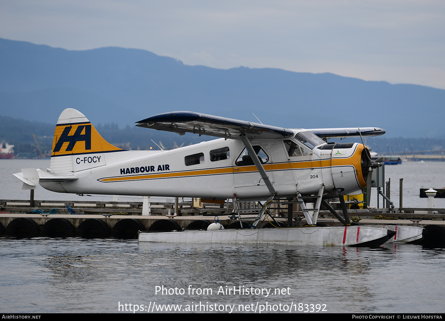 Aircraft Photo of C-FOCY | De Havilland Canada DHC-2 Beaver Mk1 | Harbour Air | AirHistory.net #183392