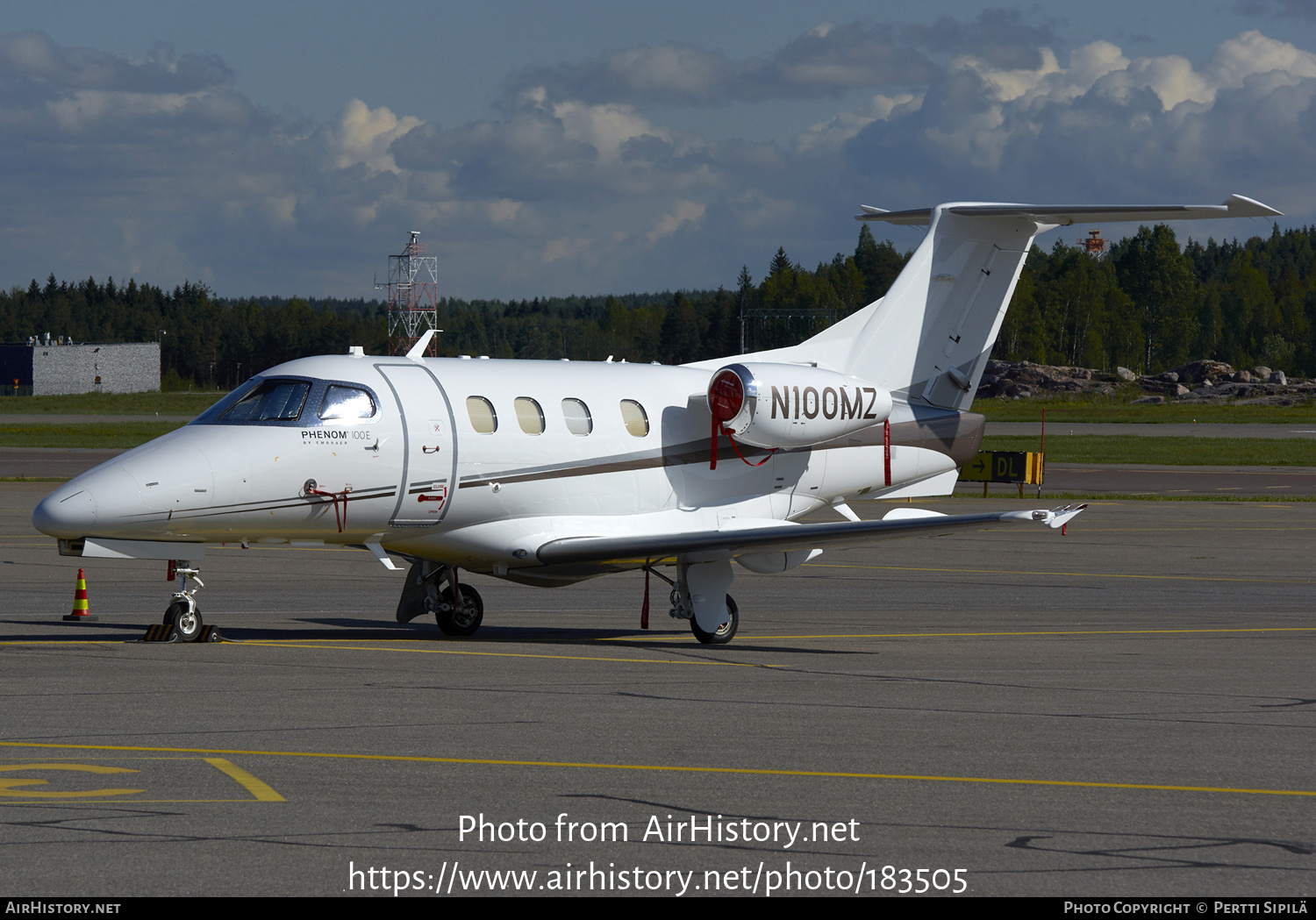 Aircraft Photo of N100MZ | Embraer EMB-500 Phenom 100E | AirHistory.net #183505