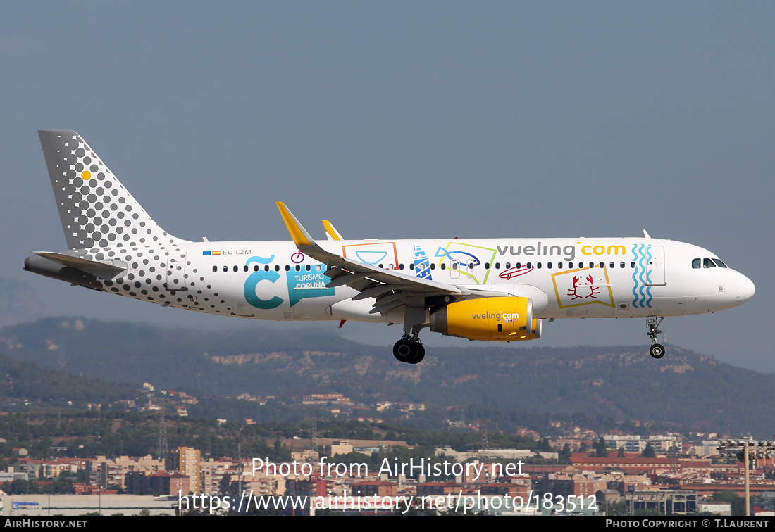 Aircraft Photo of EC-LZM | Airbus A320-232 | Vueling Airlines | AirHistory.net #183512