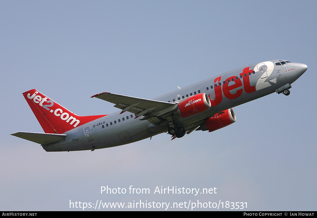 Aircraft Photo of G-CELU | Boeing 737-377 | Jet2 | AirHistory.net #183531