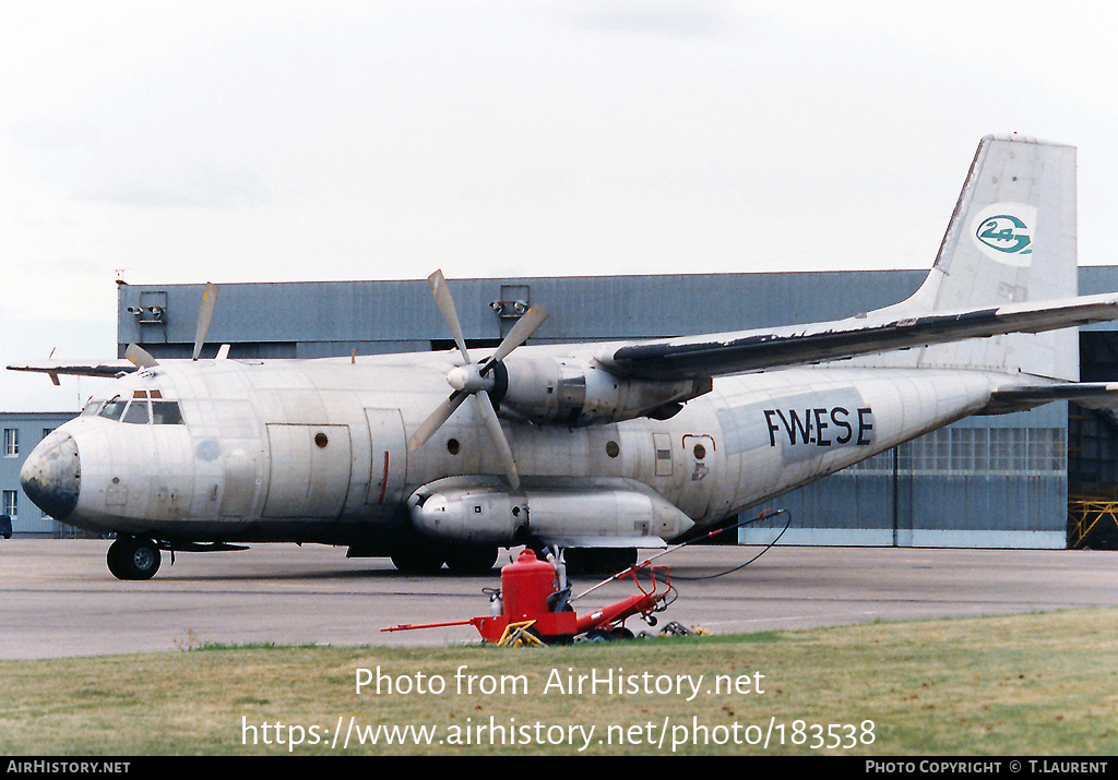 Aircraft Photo of F-WESE | Transall C-160A | Air Affaires Gabon - 2AG | AirHistory.net #183538