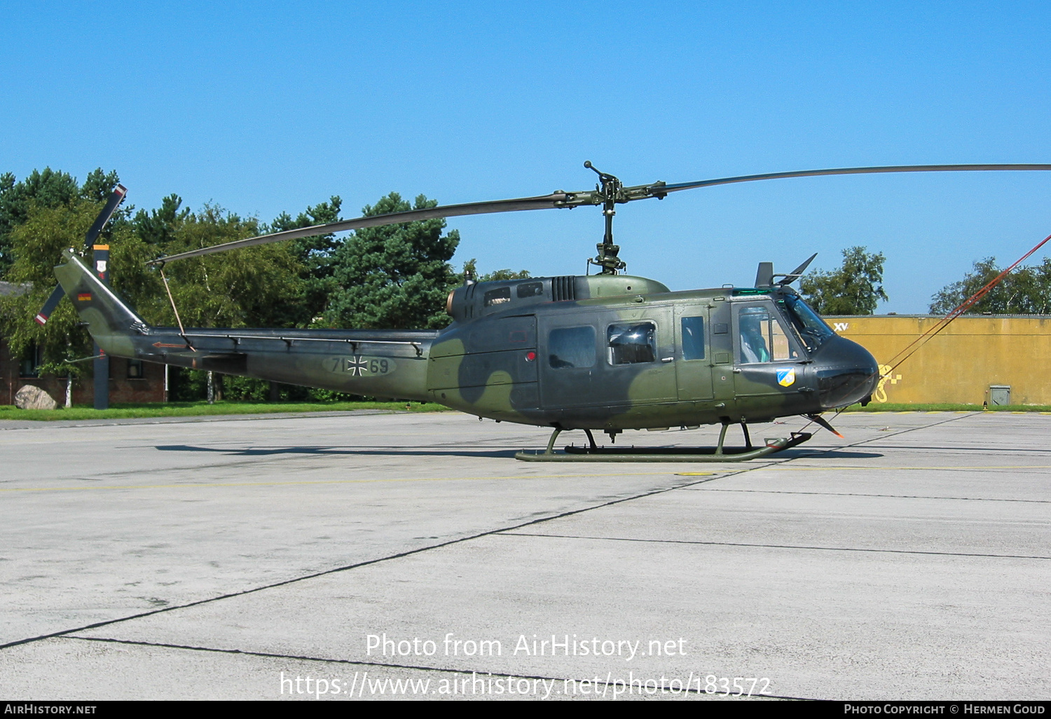 Aircraft Photo of 7169 | Bell UH-1D Iroquois | Germany - Air Force | AirHistory.net #183572