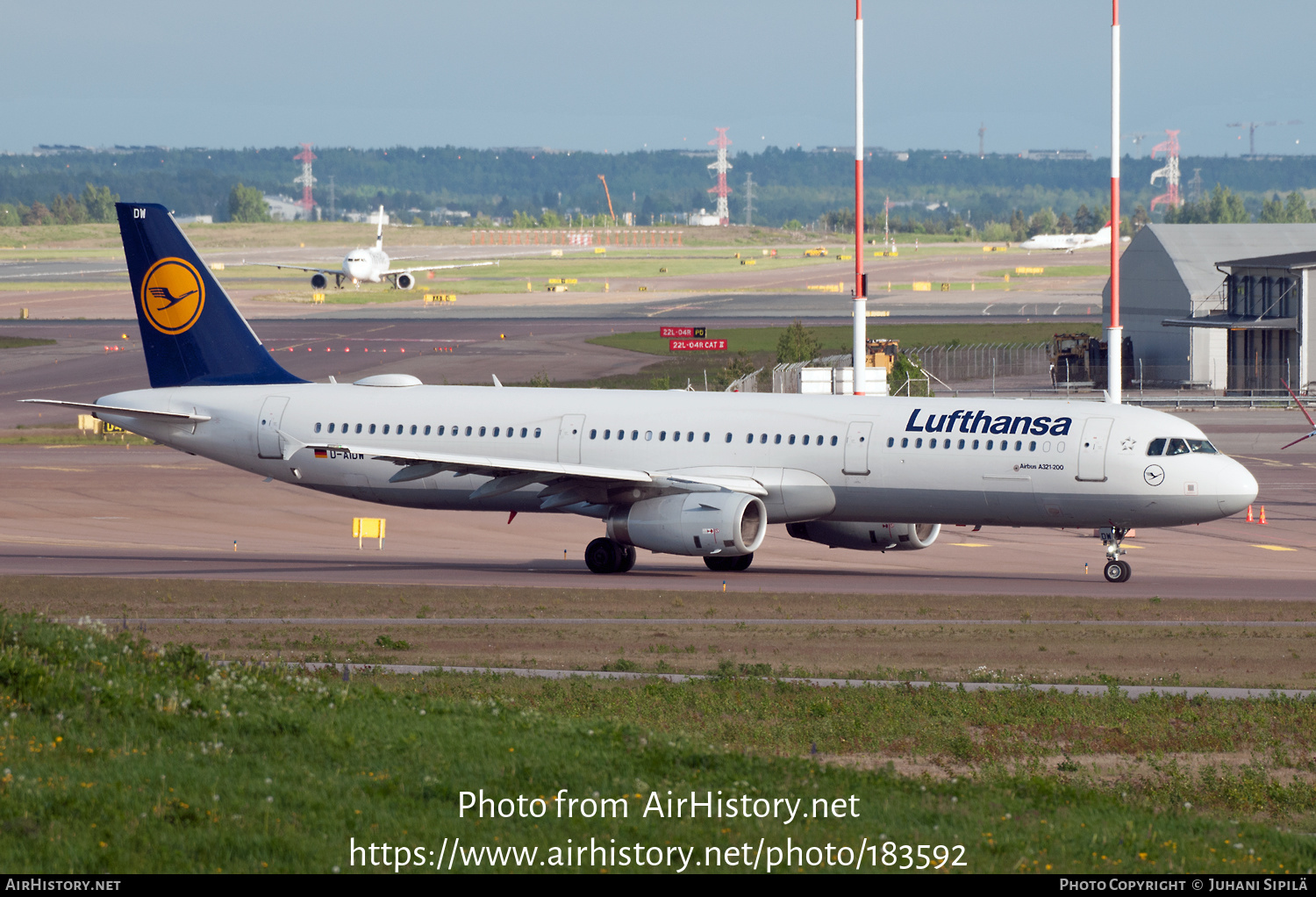 Aircraft Photo of D-AIDW | Airbus A321-231 | Lufthansa | AirHistory.net #183592