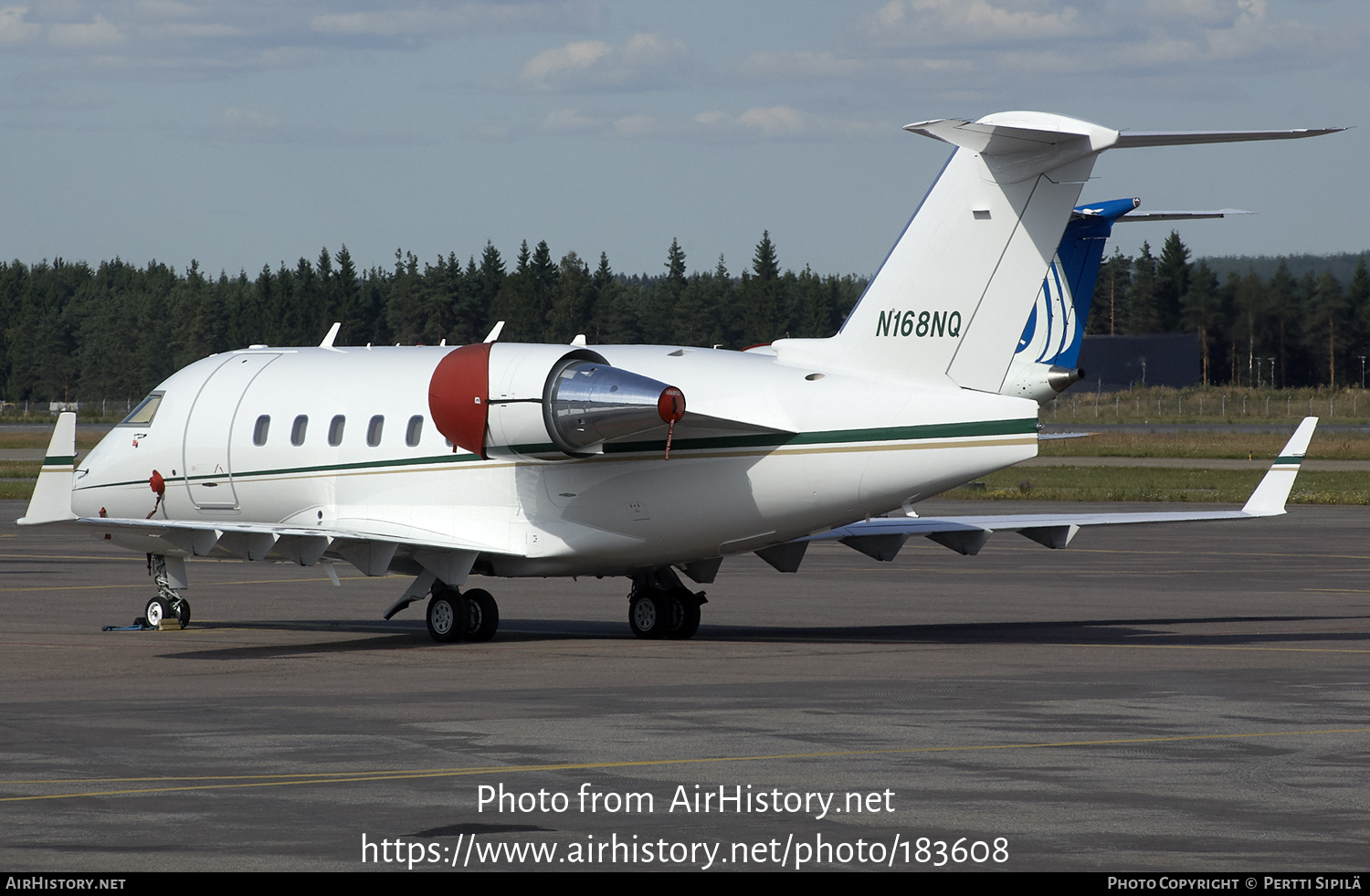 Aircraft Photo of N168NQ | Bombardier Challenger 604 (CL-600-2B16) | AirHistory.net #183608