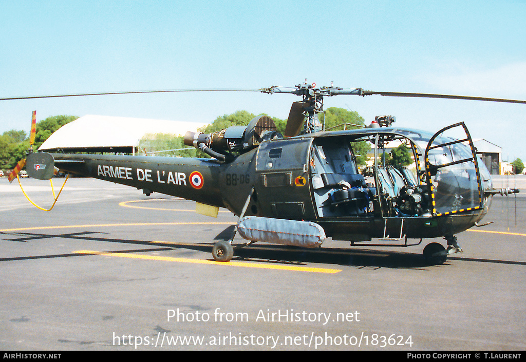 Aircraft Photo of 2343 | Aerospatiale SA-319B Alouette III Astazou | France - Air Force | AirHistory.net #183624