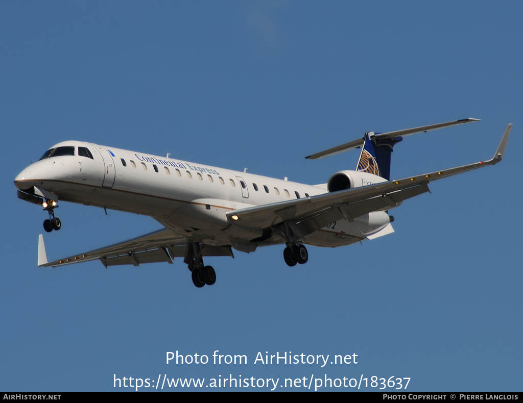 Aircraft Photo of N12172 | Embraer ERJ-145XR (EMB-145XR) | Continental Express | AirHistory.net #183637