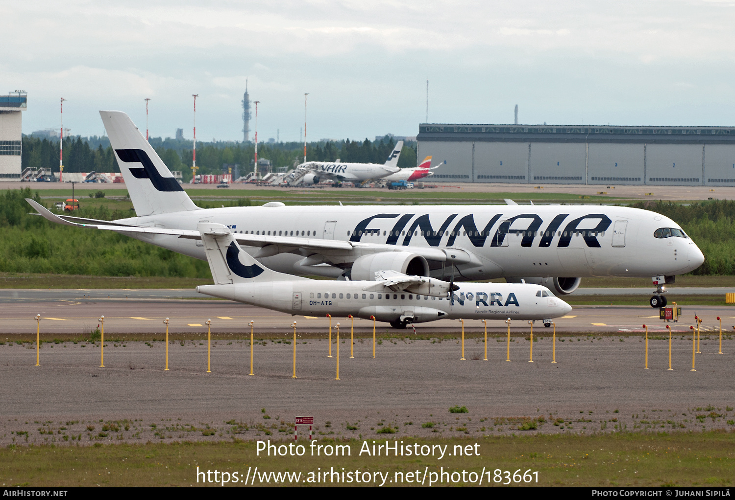 Aircraft Photo of OH-ATG | ATR ATR-72-500 (ATR-72-212A) | Norra - Nordic Regional Airlines | AirHistory.net #183661