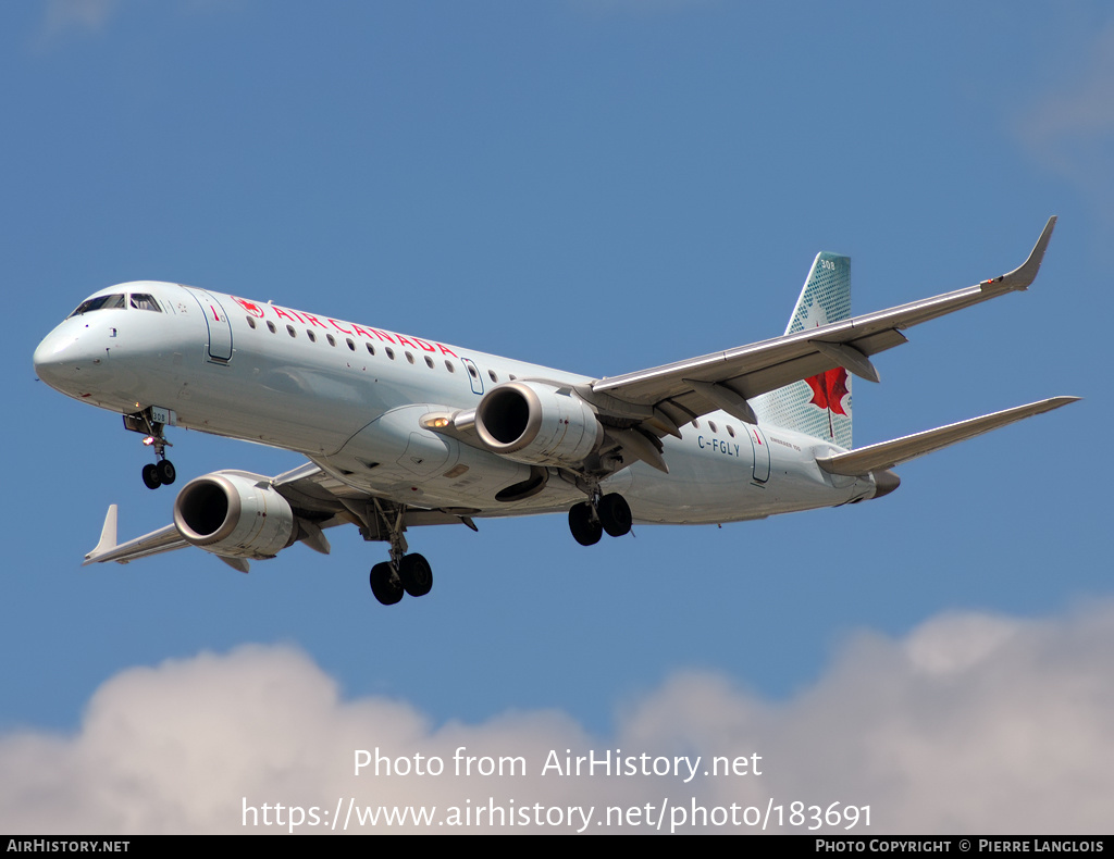 Aircraft Photo of C-FGLY | Embraer 190AR (ERJ-190-100IGW) | Air Canada | AirHistory.net #183691