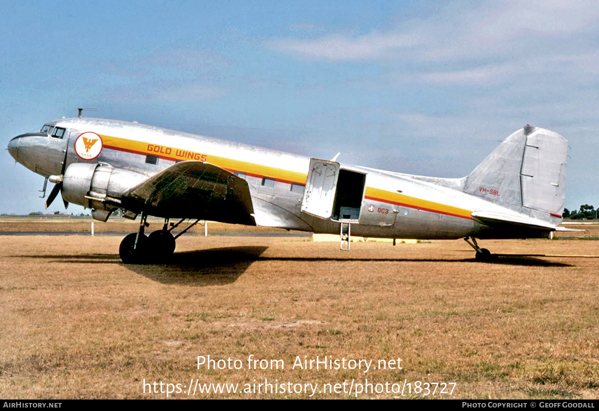 Aircraft Photo of VH-SBL | Douglas C-47A Skytrain | Gold Wings Air Cargo | AirHistory.net #183727