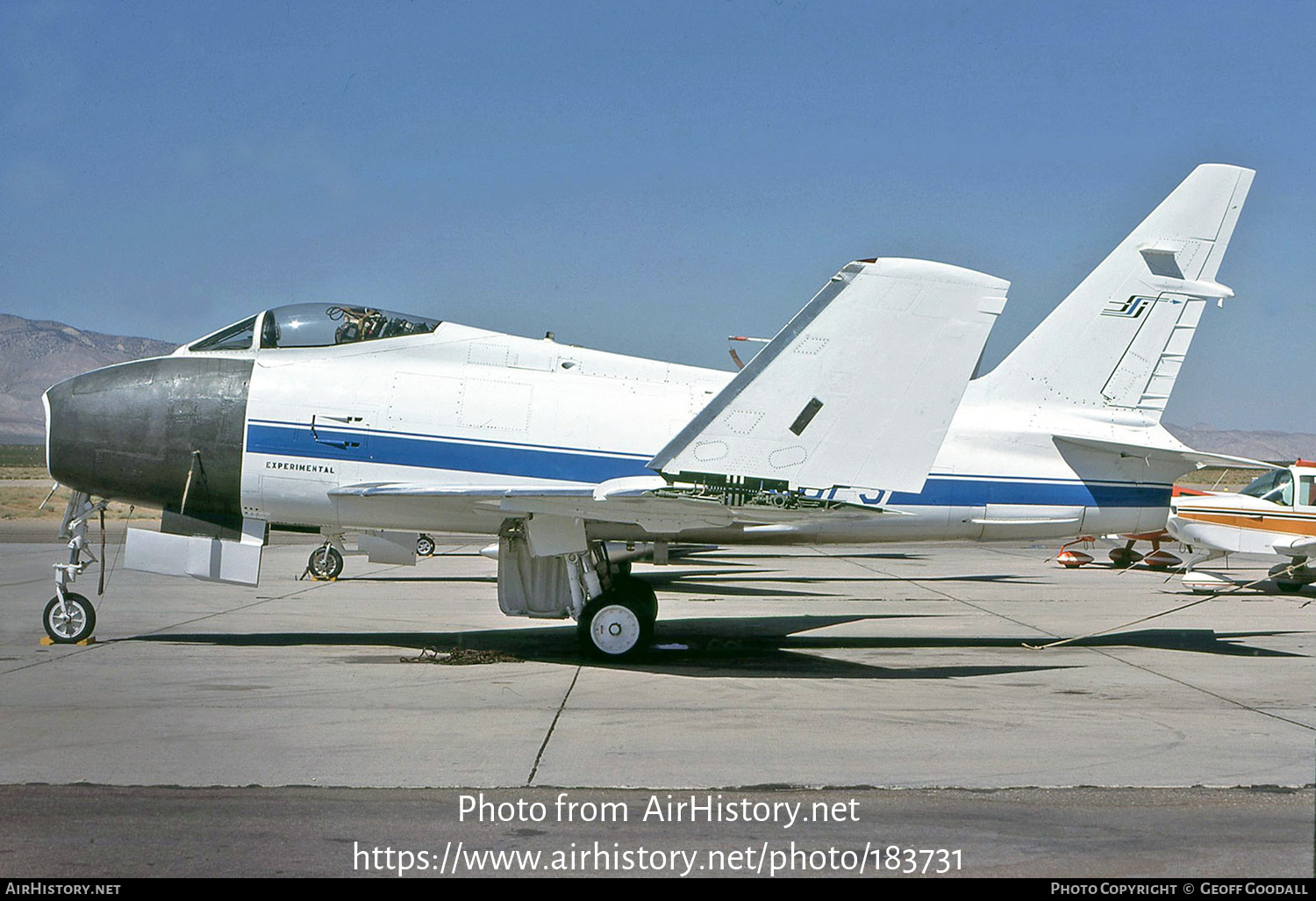 Aircraft Photo of N400FS | North American AF-1E Fury | Flight Systems Inc. | AirHistory.net #183731