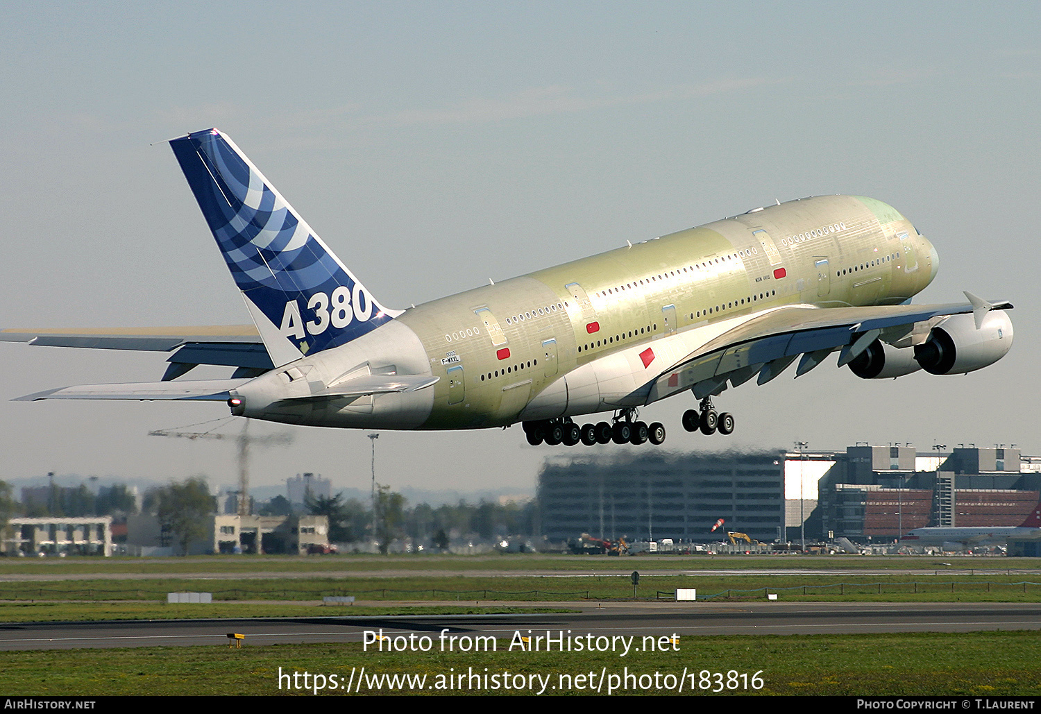 Aircraft Photo of F-WXXL | Airbus A380-841 | Airbus | AirHistory.net #183816