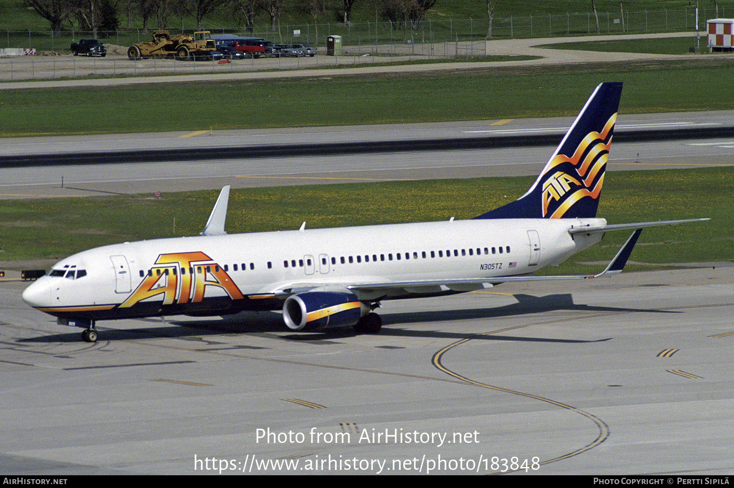 Aircraft Photo of N305TZ | Boeing 737-83N | ATA Airlines - American Trans Air | AirHistory.net #183848