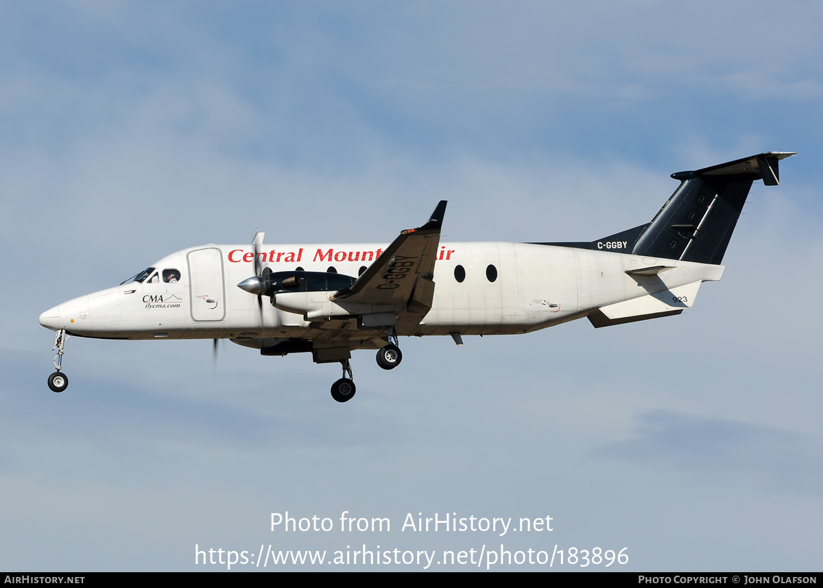 Aircraft Photo of C-GGBY | Raytheon 1900D | Central Mountain Air - CMA | AirHistory.net #183896