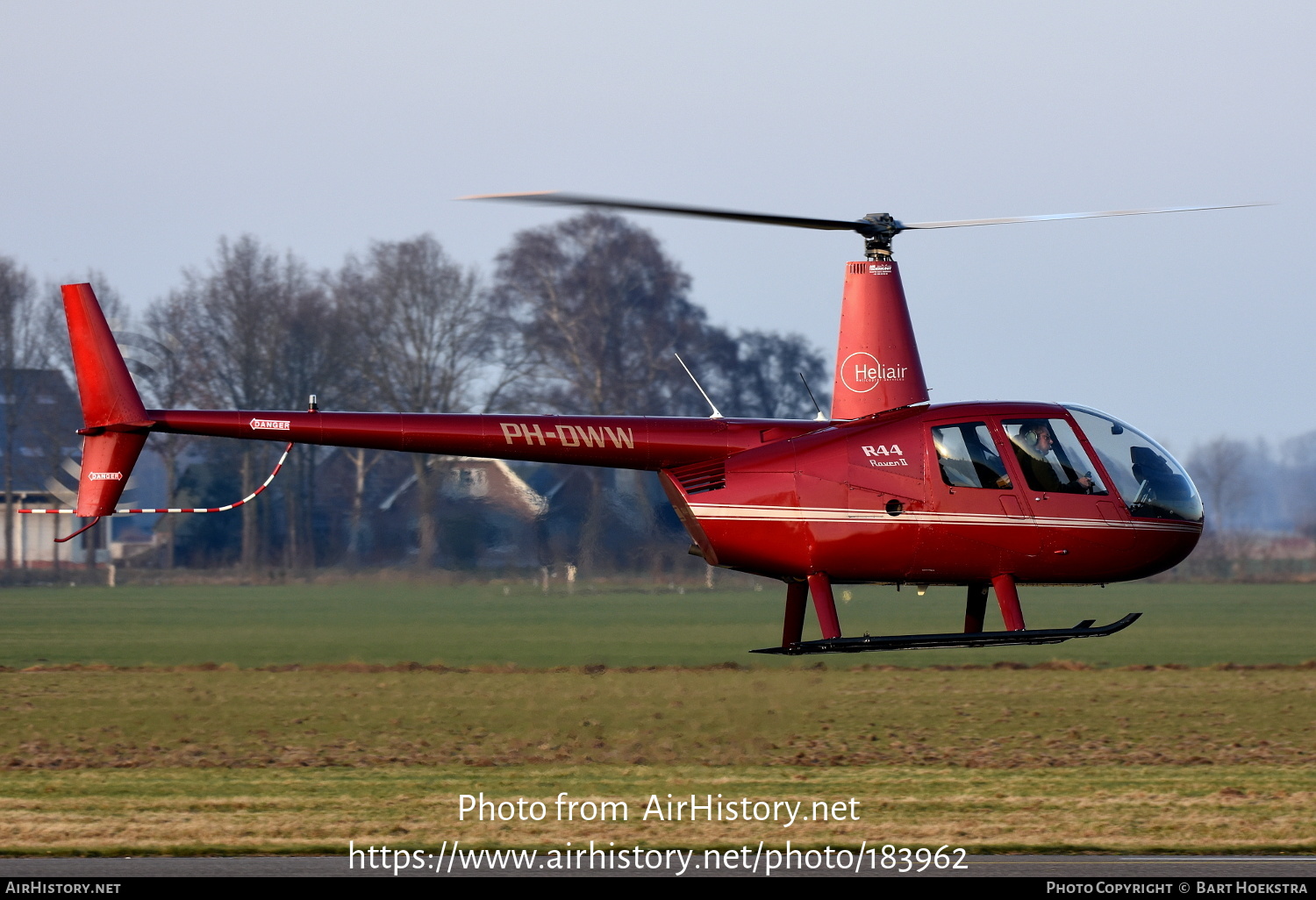 Aircraft Photo of PH-DWW | Robinson R-44 II | HeliAir Helicopter Services | AirHistory.net #183962