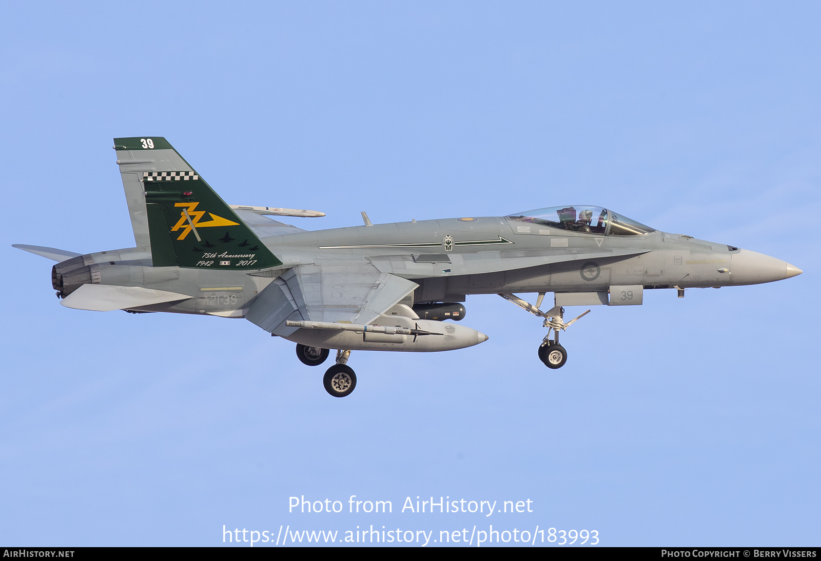 Aircraft Photo of A21-33 | McDonnell Douglas F/A-18A Hornet | Australia - Air Force | AirHistory.net #183993