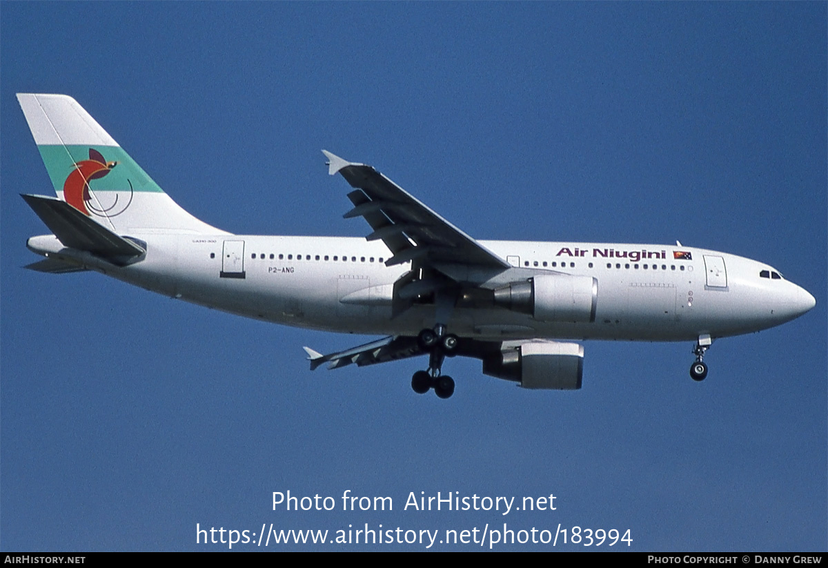 Aircraft Photo of P2-ANG | Airbus A310-324 | Air Niugini | AirHistory.net #183994