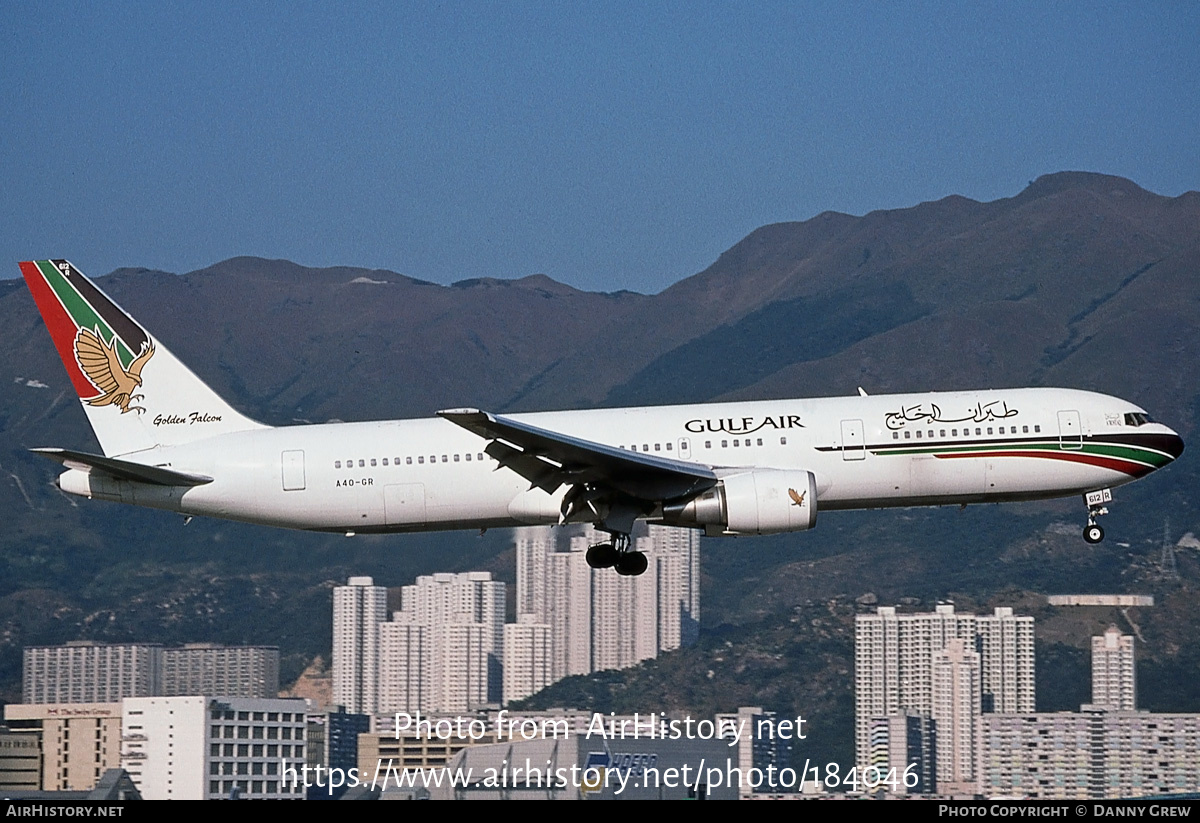 Aircraft Photo of A4O-GR | Boeing 767-3P6/ER | Gulf Air | AirHistory.net #184046