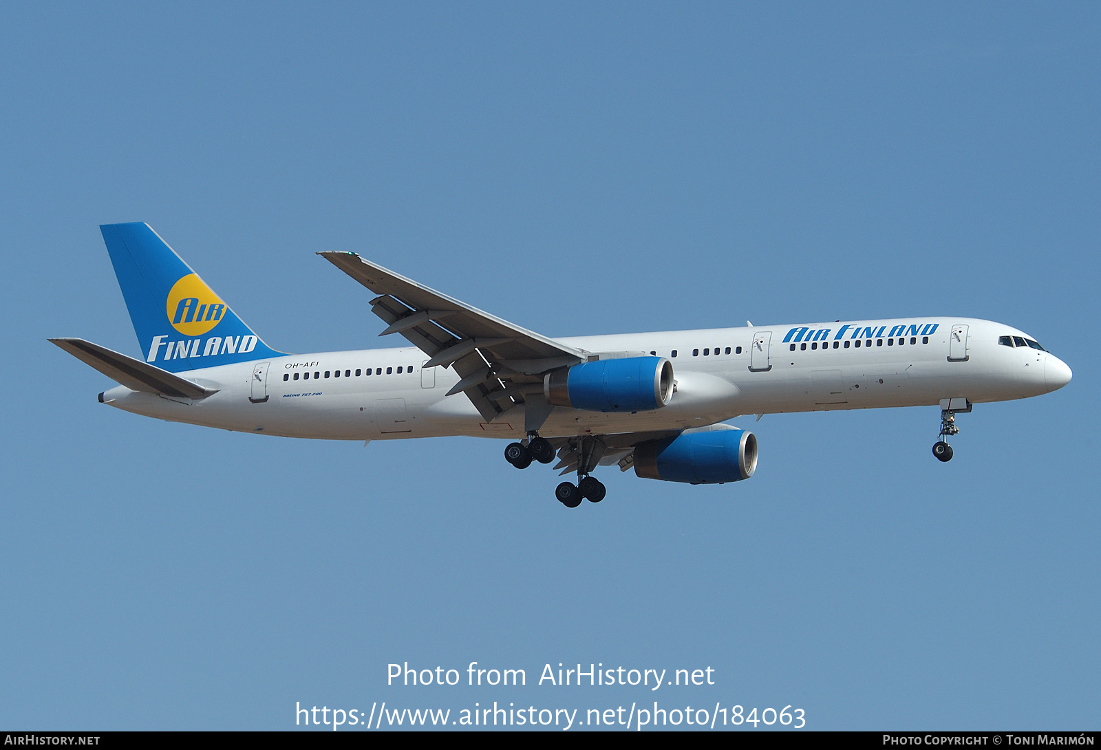 Aircraft Photo of OH-AFI | Boeing 757-2K2 | Air Finland | AirHistory.net #184063