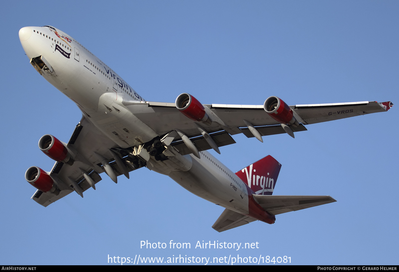 Aircraft Photo of G-VROS | Boeing 747-443 | Virgin Atlantic Airways | AirHistory.net #184081