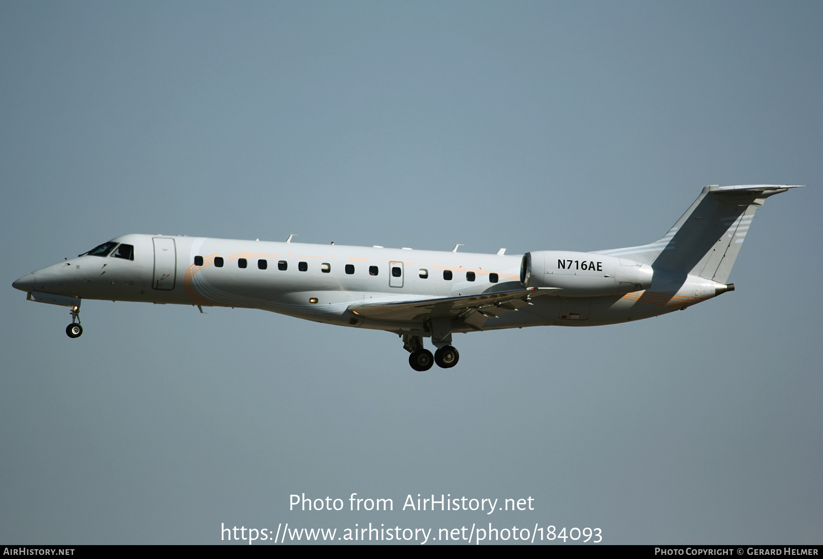 Aircraft Photo of N716AE | Embraer ERJ-135LR (EMB-135LR) | AirHistory.net #184093