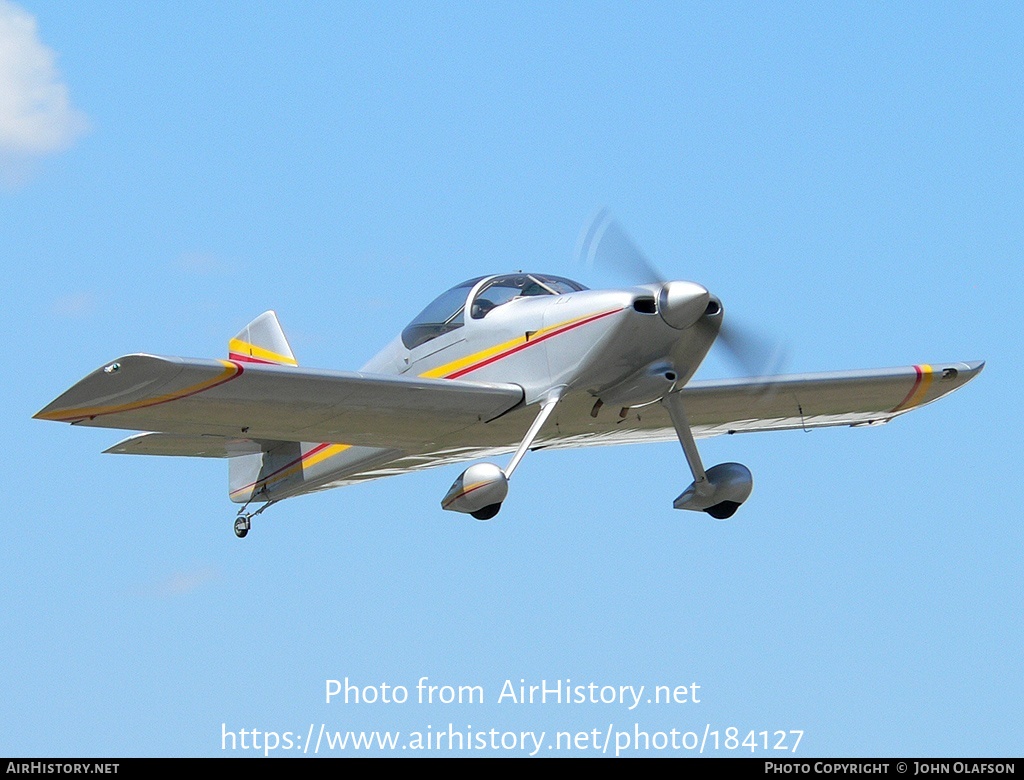 Aircraft Photo of N765BP | Van's RV-6 | AirHistory.net #184127