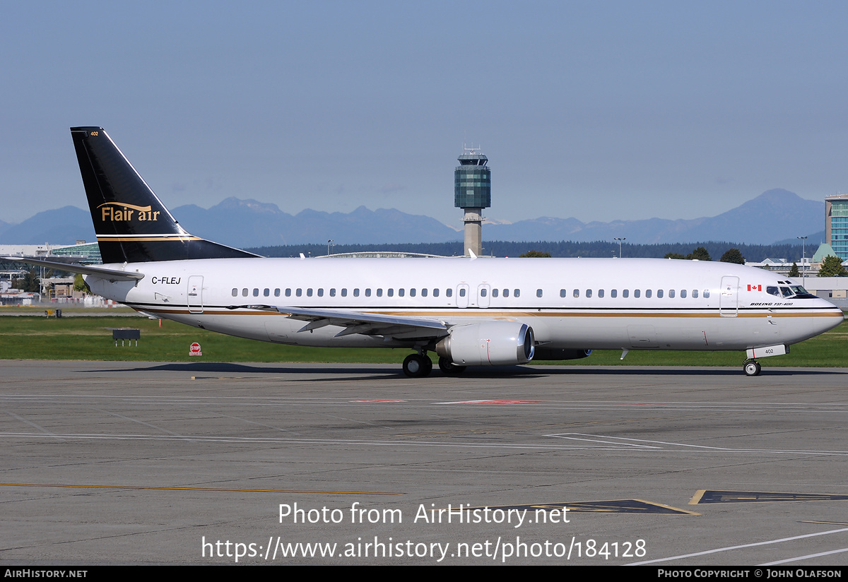 Aircraft Photo of C-FLEJ | Boeing 737-4B3 | Flair Air | AirHistory.net #184128