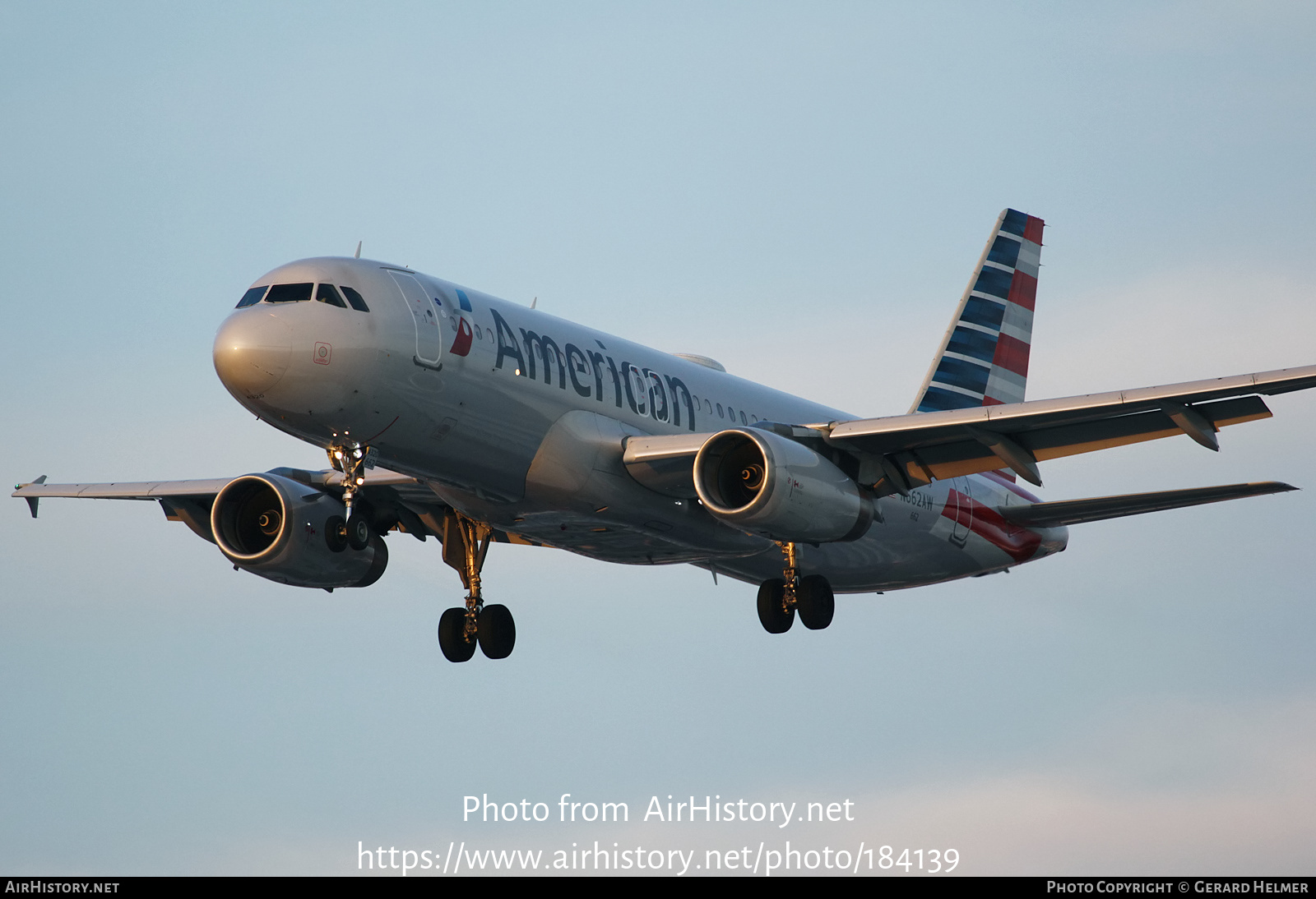 Aircraft Photo of N662AW | Airbus A320-232 | American Airlines | AirHistory.net #184139