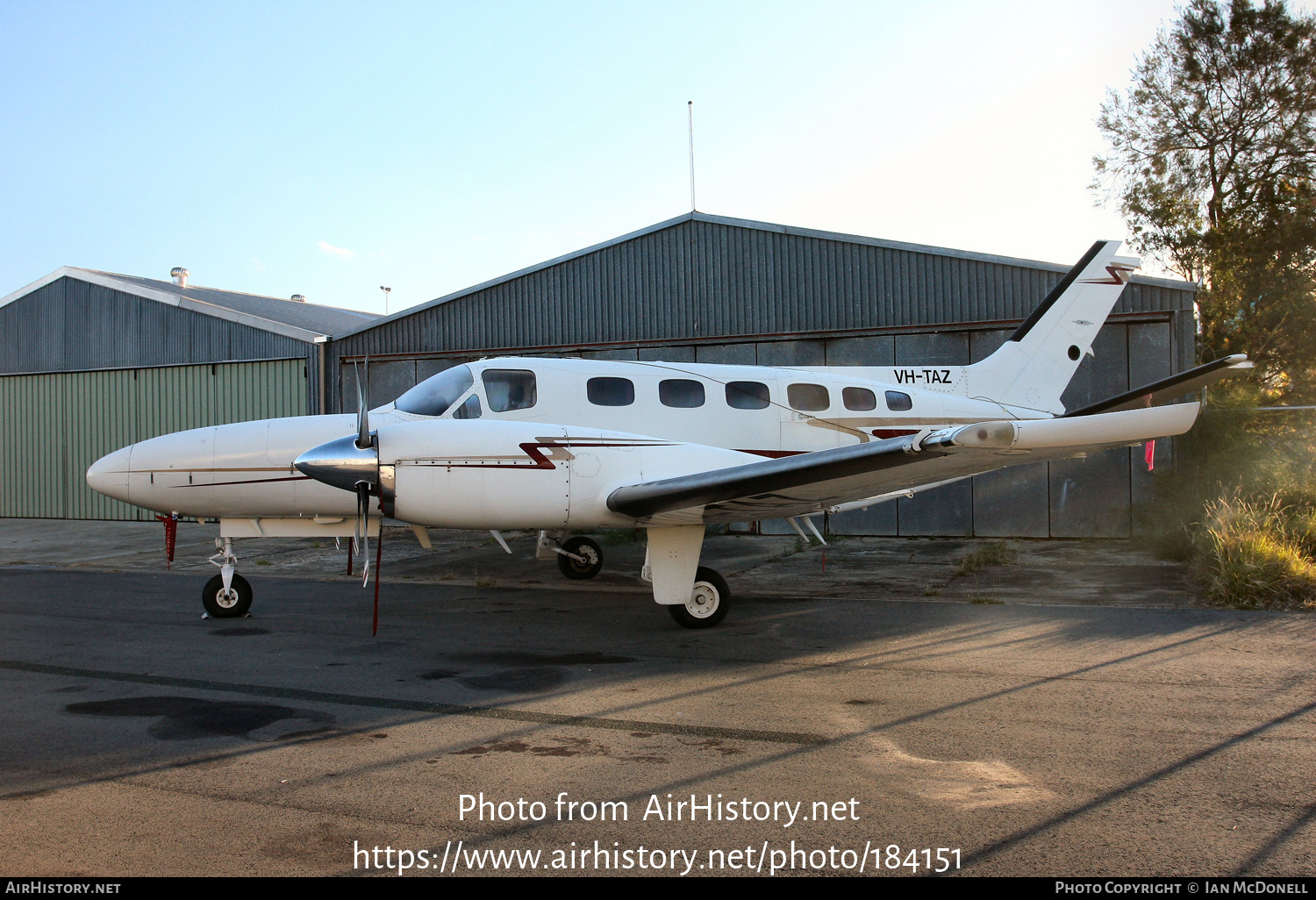 Aircraft Photo of VH-TAZ | Cessna 441 Conquest | AirHistory.net #184151