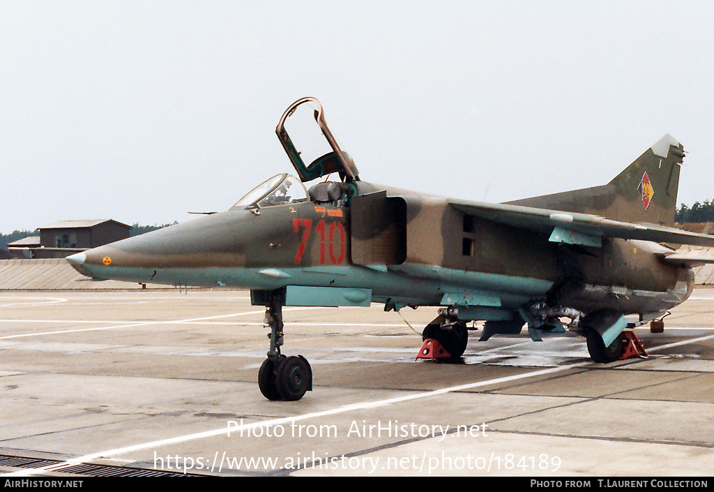 Aircraft Photo of 710 | Mikoyan-Gurevich MiG-23BN | East Germany - Air Force | AirHistory.net #184189