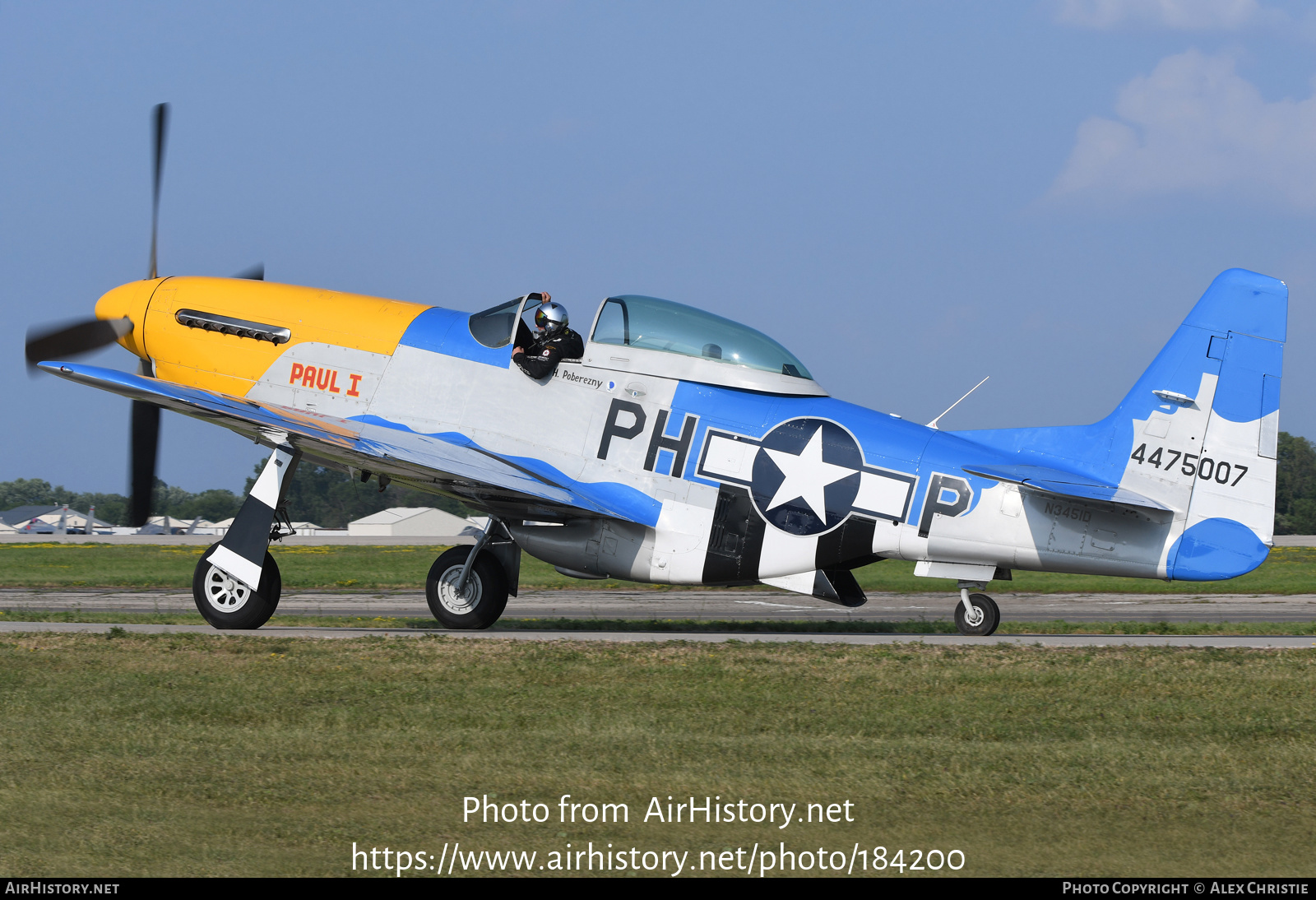 Aircraft Photo of N3451D / 4475007 | Cavalier F-51D Mustang | USA - Air Force | AirHistory.net #184200