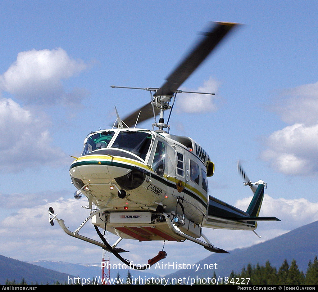 Aircraft Photo of C-FNMD | Bell 212 Twin Two-Twelve | VIH - Vancouver Island Helicopters | AirHistory.net #184227