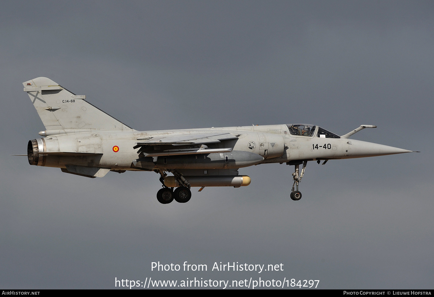 Aircraft Photo of C14-68 | Dassault Mirage F1EE(M) | Spain - Air Force | AirHistory.net #184297