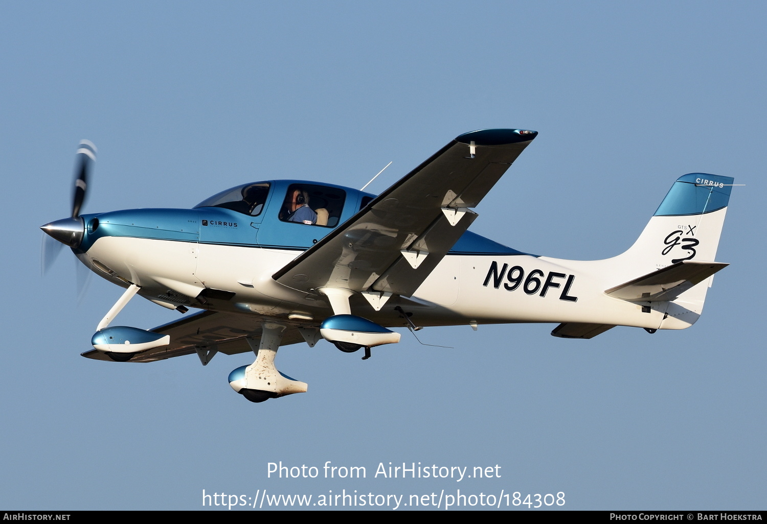 Aircraft Photo of N96FL | Cirrus SR-22 G3-GTSX Turbo | AirHistory.net #184308