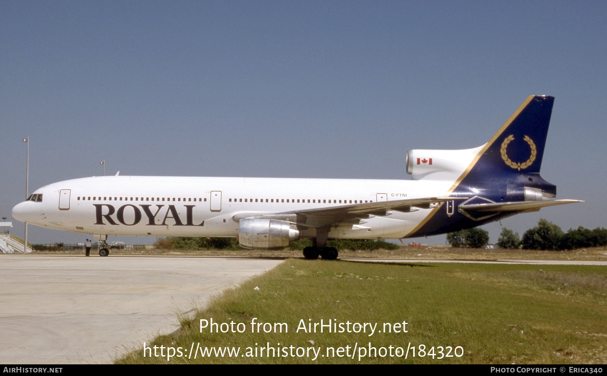 Aircraft Photo of C-FTNI | Lockheed L-1011-385-1-15 TriStar 100 | Royal Airlines | AirHistory.net #184320