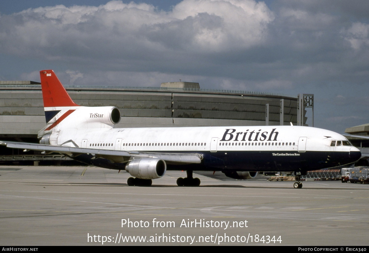 Aircraft Photo of G-BBAG | Lockheed L-1011-385-1 TriStar 1 | British Airways | AirHistory.net #184344