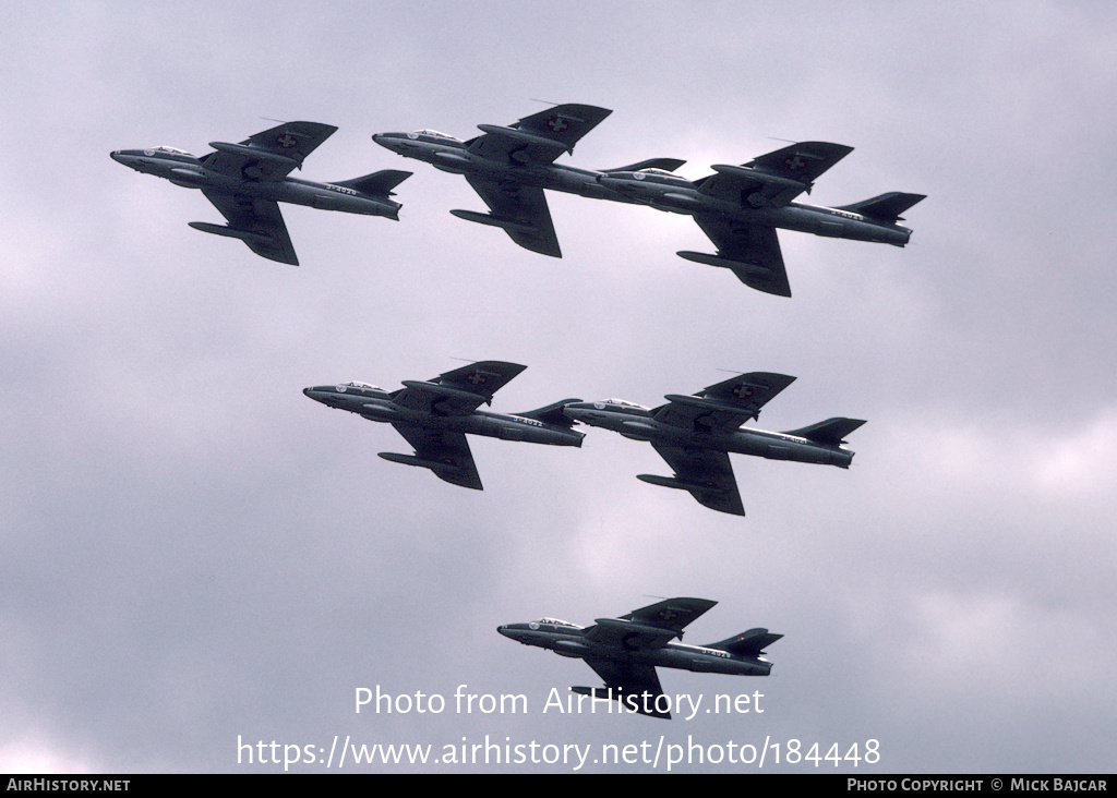 Aircraft Photo of J-4021 | Hawker Hunter F58 | Switzerland - Air Force | AirHistory.net #184448