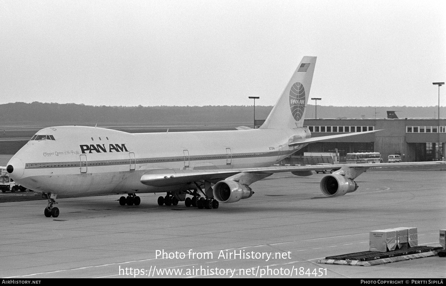 Aircraft Photo of N770PA | Boeing 747-121 | Pan American World Airways - Pan Am | AirHistory.net #184451